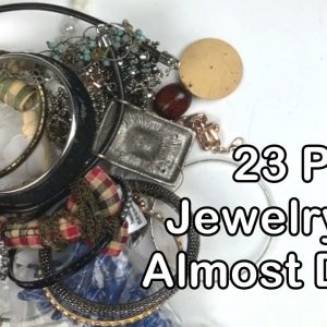 23 Pound Mystery Jewelry Unboxing - Almost Through The Whole Thing! 4 of 5