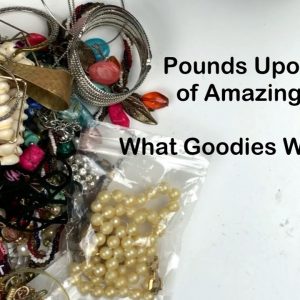 Digging Through More of the 23 Pound Box of Mystery Jewelry! 2 of 5