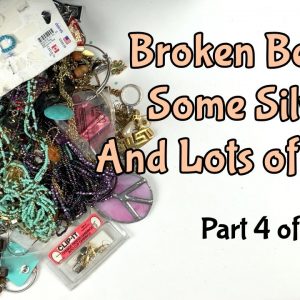 Those Beads Scattered Like Crazy! Beautiful Jewelry From Arizona To Go Through. Part 4 of 8