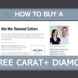 How to Buy a Three Carat+ Diamond
