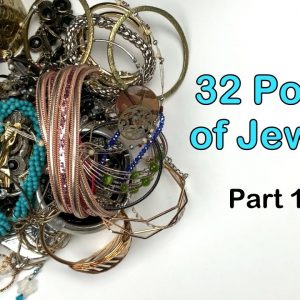 New Jewelry Unboxing! 32 Pound Jewelry Lot From California. Part 1 of 8