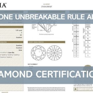 The One Unbreakable Rule about Diamond Certification