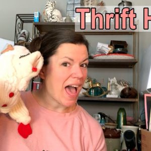 Thrift Haul! See What I Bought At A Resale Shop And At The Goodwill Outlet, AKA The Bins!