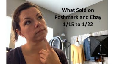 What Sold This Week on Poshmark and Ebay - Making a Profit Online!