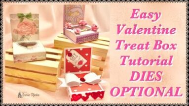 Valentine Treat Box / Gift Box Tutorial